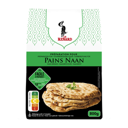 LE RENARD Préparation pour pain Naan La boîte de 800g