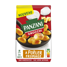 PANZANI Gnocchi à Poêler au Fromage 280 g