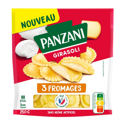 PANZANI Girasoli 3 fromages 2 parts 250g