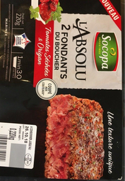 SOCOPA Fondants de carne tomate orégãos 220 g