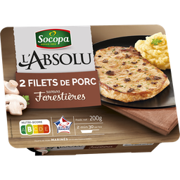 SOCOPA Filet de porc mariné forestière 200 g