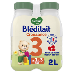 BLEDILAIT Blédilait Crecimiento desde 12 meses 4 x 500 ml