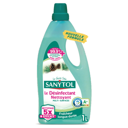 SANYTOL Limpiador Multisuperficies Desinfectante Pino 1 L