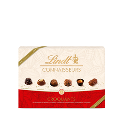 LINDT Connaisseurs Crunchy Chocolate Assortment 405 g