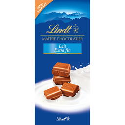 LINDT Extra Fine Milk Chocolate Bar 190 g