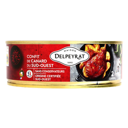 DELPEYRAT Confit canard du sud-ouest IGP 775 g