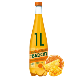 BADOIT Agua con gas aromatizada Frutas Exóticas 1 L