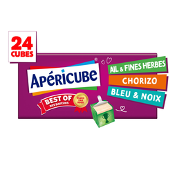 APERICUBE Cubos de queso para aperitivo Best Of 24 piezas 125 g
