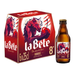 LA BÊTE Bière Aromatisée à la Cerise 8% LA BETE