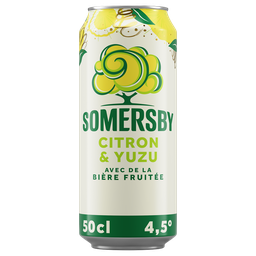 SOMERSBY Bière Aromatisée Citron Yuzu 4,5%