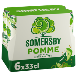 SOMERSBY Bière légère aromatisée à la pomme 4.5% boîte 6x33cl