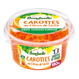 BONDUELLE Grated Carrots with Lemon Juice 180 g