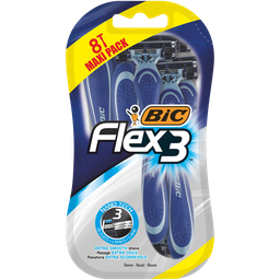 BIC Aparelho de barbear descartável homem Flex3 Comfort blister x8
