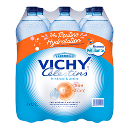 VICHY CELESTINS Eau Minérale Naturelle Gazeuse VICHY CELESTINS