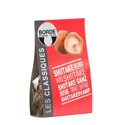 BORDE Shiitakes enteros deshidratados 20 g
