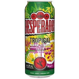 DESPERADOS Bière au rhum fruit passion citron tropical 5,9° boîte 50cl