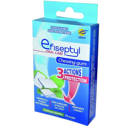 EFISEPTYL Chewing Gum X24
