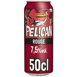 PELICAN Cerveja vermelha não filtrada com cerejas griottes 0.5 L