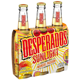 DESPERADOS Bière Aromatisée Mangue et Passion Sunlight 4%