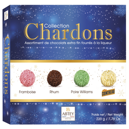 ABTEY Surtido de Chocolates Cardo al Licor 220 g