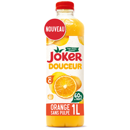 JOKER Zumo de naranja sin pulpa Douceur 1 L