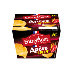 ENTREMONT Dip de Raclette Spicy para Aperitivo 180 g