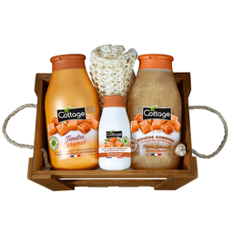 COTTAGE Coffret Soin Corps au Tendre Cramel