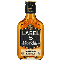 LABEL 5 Whisky Single Grain Scotch Bourbon Barrel 20 cl