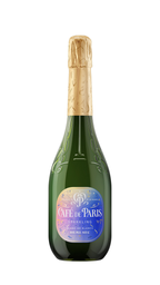 CAFE DE PARIS Vin Effervescent Blanc de Blanc Demi Sec 0.75