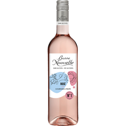 BONNE NOUVELLE Rosé Sin Alcohol bebida fermentada desalcoholizada 0.75 L