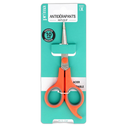 PRIMA Ciseaux antidérapants acier inoxydable 15.5cm x1