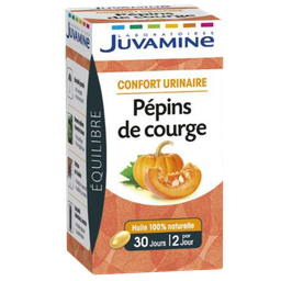 JUVAMINE Complemento semillas de calabaza confort urinario 30 cápsulas 19,7 g