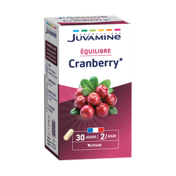 JUVAMINE Complemento alimenticio arándano rojo fórmula concentrada 60 cápsulas 22,6 g