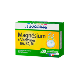 JUVAMINE Comprimidos efervescentes magnesio y vitaminas 30 comprimidos
