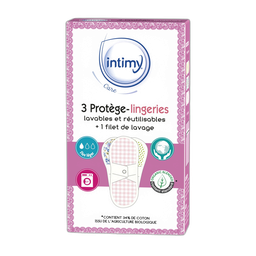 INTIMY Protège lingeries lavables et réutilisables 3 pièces