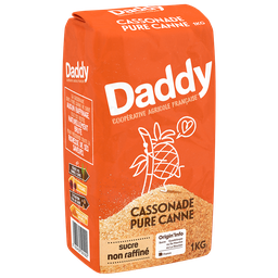 DADDY Azúcar moreno de caña puro dorado 1 kg
