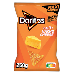 DORITOS Chips tortilla goût Nacho Cheese Fromage Maxi format