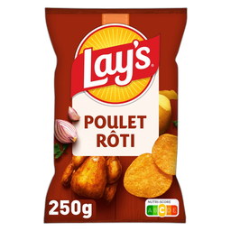 LAY'S Batatas fritas sabor Frango assado 250 g