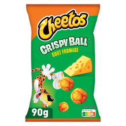CHEETOS Crispy Balls Aperitivos de maíz inflado sabor queso 90 g