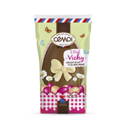 CEMOI Molde Huevo Vichy Chocolate Leche y Huevos Praliné 154 g