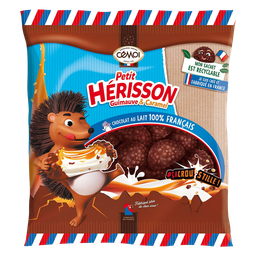 CEMOI Petit Hérisson Nube Caramelo Chocolate 160 g