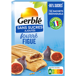 GERBLE Bolachas Recheadas de Figo sem Açúcares Adicionados 180 g