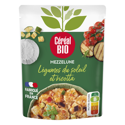 CEREAL BIO Ravioli Mezzelune Légumes du soleil et ricotta express 280 g