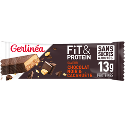 GERLINEA Barra Fit & Protein Chocolate Negro Amendoim 45 g