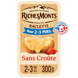 RICHESMONTS Fromage à Raclette sans Croûte RICHES MONTS