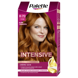 PALETTE Coloration Permanente 870 Blond Terracotta Crème soin Huile Longue Durée SCHWARZKOPF 165 ml