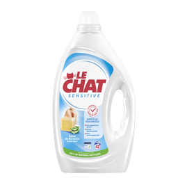 LE CHAT Lessive liquide - Hypoallergénique - Savon de Marseille - 42lavages - 1.89l