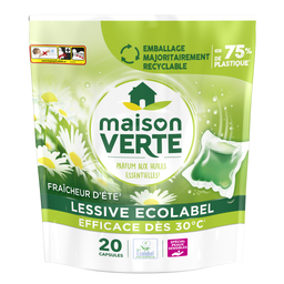 MAISON VERTE Caps Fraîcheur d'été x20