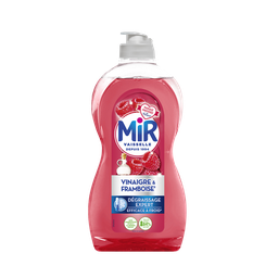 MIR Detergente Líquido Loiça Desengordurante Especialista Vinagre Framboesa 450 ml