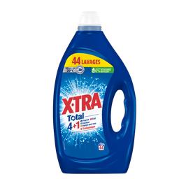 X-TRA Lessive liquide Total 4+1 44 lavages 1,98l